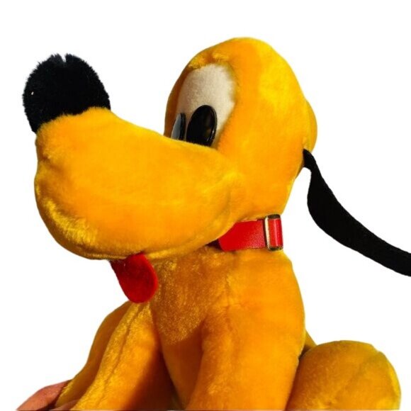 Disney Vintage Pluto Stuffed Animal Walt Disney World Plush - Picture 7 of 10